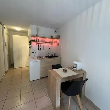 Appartement Pasteur - Studio Cosy Avec Balcon Nice
